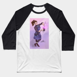 Witchy Barista Baseball T-Shirt